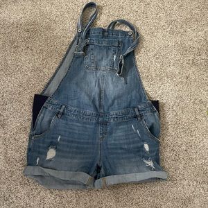 Indigo Blue Maternity Overalls